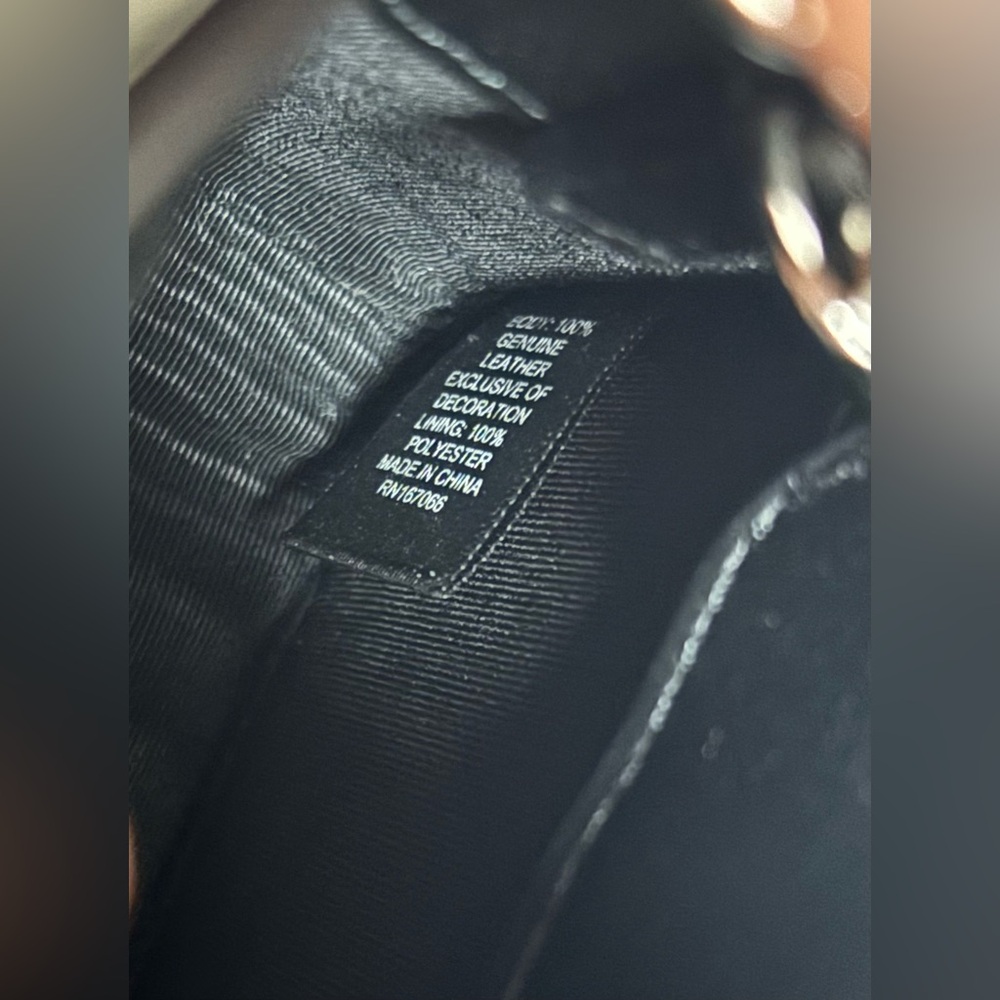 Puppets and Puppets Mini Cookie Top Handle Black Bag - Picture 14 of 14